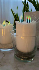 Aurora Green Candle Collection