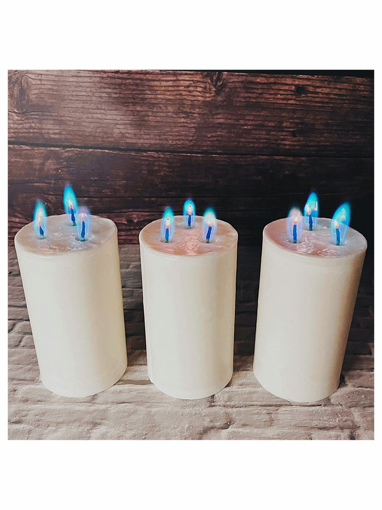 11+ Color Flame Candles